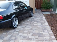 Concrete Paver Entryway