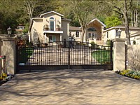Driveway Paver Entryway