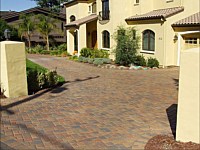 Driveway Paver Columns