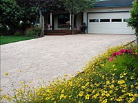 Stamped Driveway Pavers