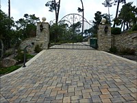 Paver Driveway Columns