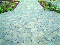 Circular Paver Patio