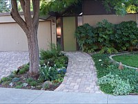 Concrete Paver Pathway