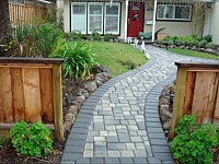 Interlock Paver Walkway