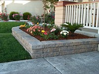 Concrete Garden Wall
